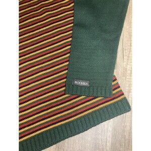 Y2K Cabincore Sweater L Striped Western Cowgirl 90s Retro Rockies Jeanswear